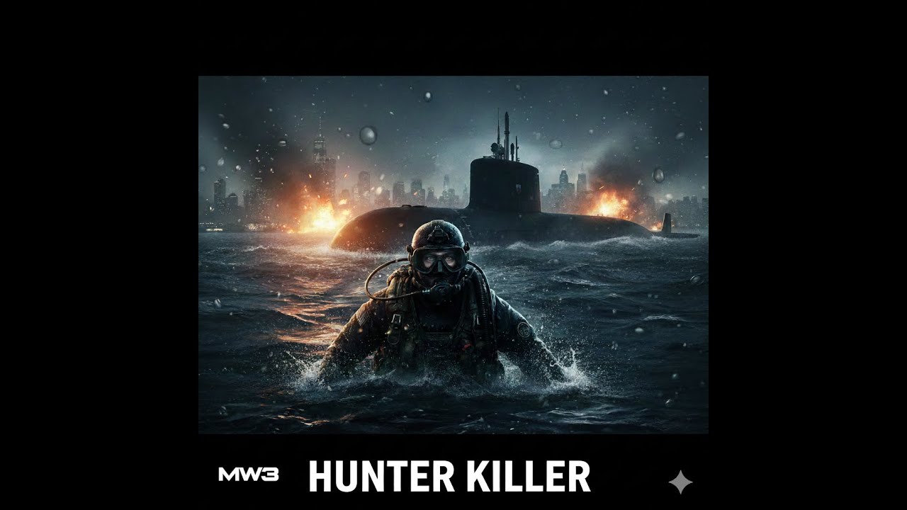 HIJACKING A SUBMARINE! 🚢 MW3: Hunter Killer (Modern Warfare 3)