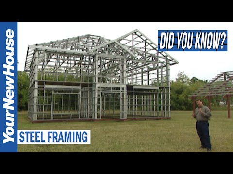 Video: Metal frame houses. Main advantages