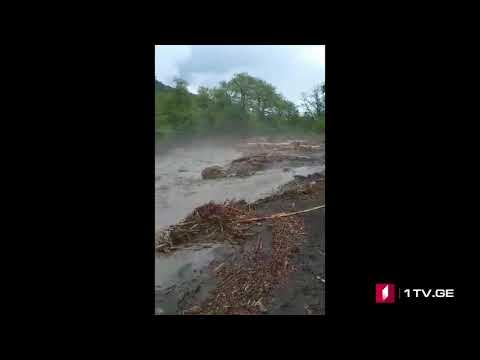 მდინარე სტორის დონემ დაიწია