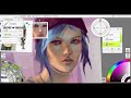 "Chloe Price" - ArtRage Speedpainting