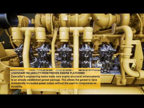 Cat Large Diesel Generator Sets - 3516E - 50Hz
