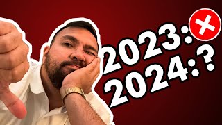I FAILED My 2023 Goals (New Year's Resolution 2024)