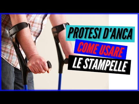 Video: Come Camminare con una Stampella: 6 Passaggi (Illustrato)