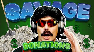 9 Minutes of DrDisrespect Being TOTAL SAVAGE and Reading DONATIONS [Doc Dono's #5]