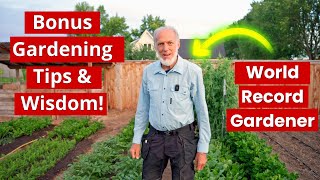 Secrets of No-Till Organic Gardening: Tour Dan's Incredible World Record Breaking Organic Garden!