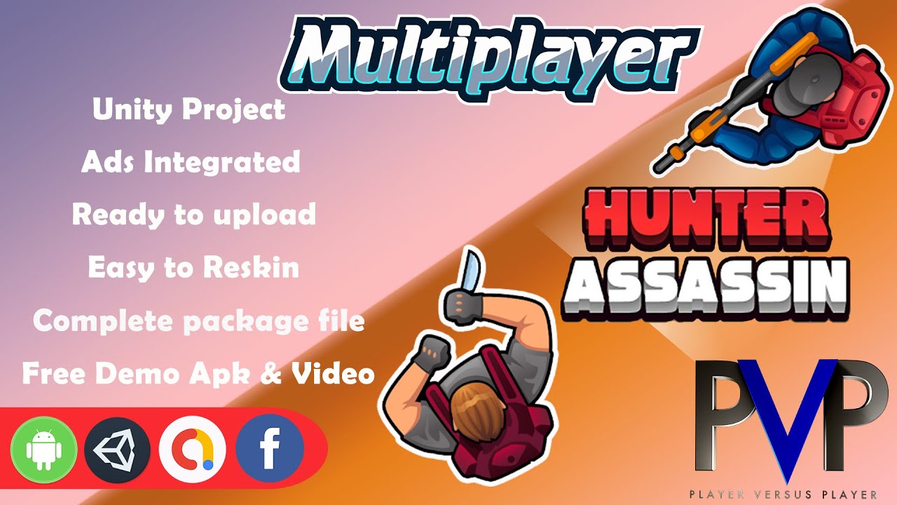Hunter Assassin - Multiplayer - Source code available for sell - Game ...