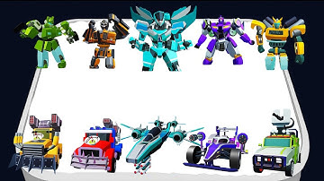 MAX LEVEL - Merge Robot Master: Car Games ⚜️ Merge Master
