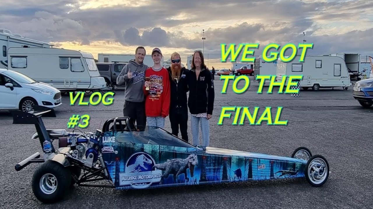 Race Vlog #3 - Main Event 2022 Santa Pod Raceway, Made The Final in Jr ...