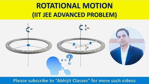 Rotational Motion 07 | 2015 JEE Advanced Previous Year Question | IIT JEE/NEET | Angular Momentum