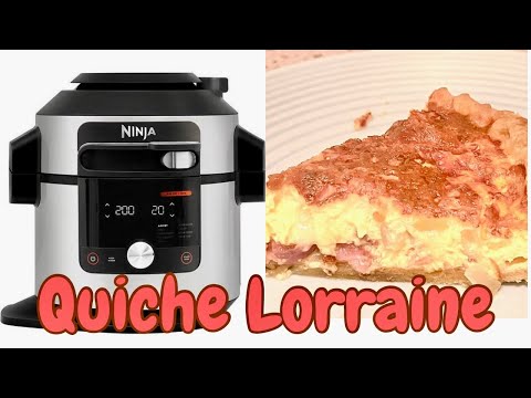 It's so easy! | Quiche Lorraine made completely in the Ninja Foodi