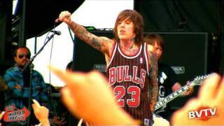 Video thumbnail of "Bring Me The Horizon - Intro & "Diamonds Aren't Forever" Live in HD! at Warped Tour 2010"