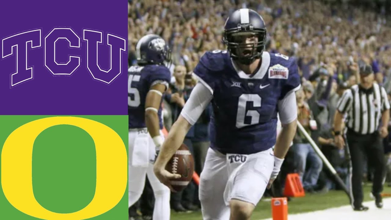 #15 Oregon vs #11 TCU | 2016 Valero Alamo Bowl | Greatest COME BACK in Alamo Bowl History!
