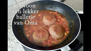 Download Lagu Gewone lekkere gehaktballen in jus van Oma MP3