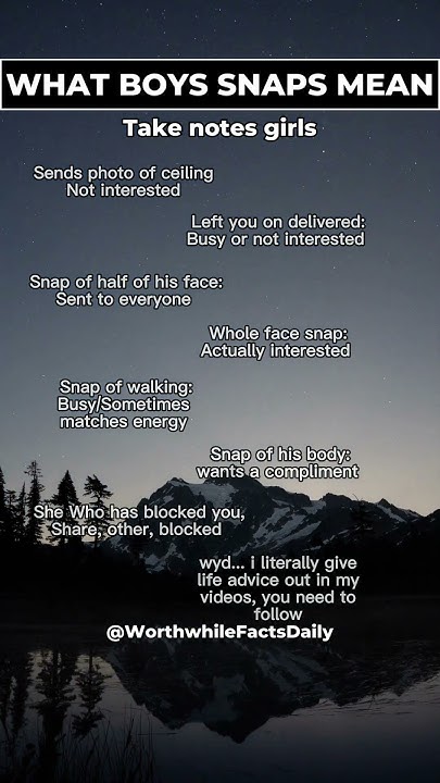 What Boys Snaps Mean shorts psychologyfacts subscribe YouTube what-boys-snaps-mean-shorts-psychologyfacts-subscribe-youtube