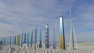 Tallest Future Skyscrapers in the World | Tallest buildings under development around the world