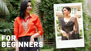 Styling Tips for Beginners | Make-up and Styling for Ethnic wear