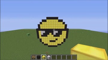 The Sunglasses Emoji Pixel Art!
