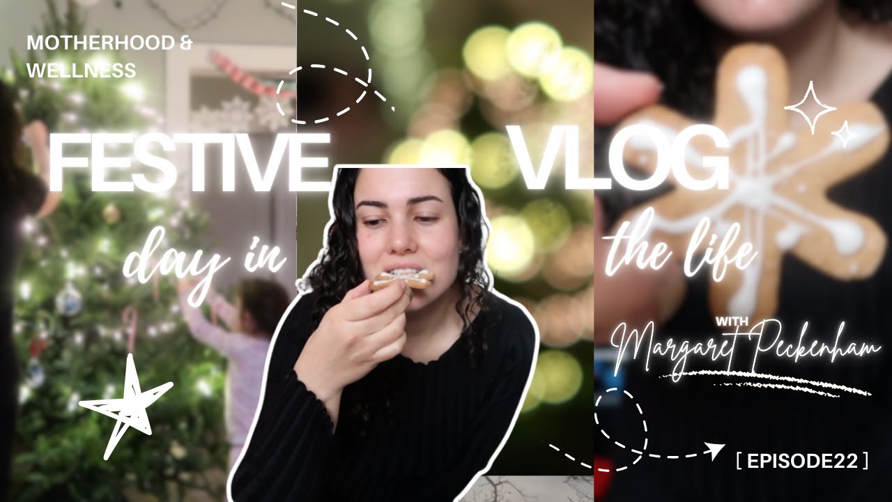 Праздничный видеоблог! Украшение нашей рождественской ёлки, имбирные пряники и рецепт супа из тыквы.