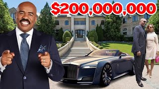 Steve Harvey Luxury Lifestyle 2024 Relationship, Children, Age, CARS, House, Net Worth, and More