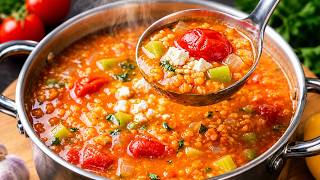 Dieses alte türkische Suppenrezept ist ein verborgenes Gesundheitsgeheimnis! Besser als Fleisch!