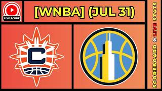 🔴 Connecticut Sun vs Chicago Sky | WNBA Basketball July 31, 2026 Live SCOREBOARD EN VIVO screenshot 5