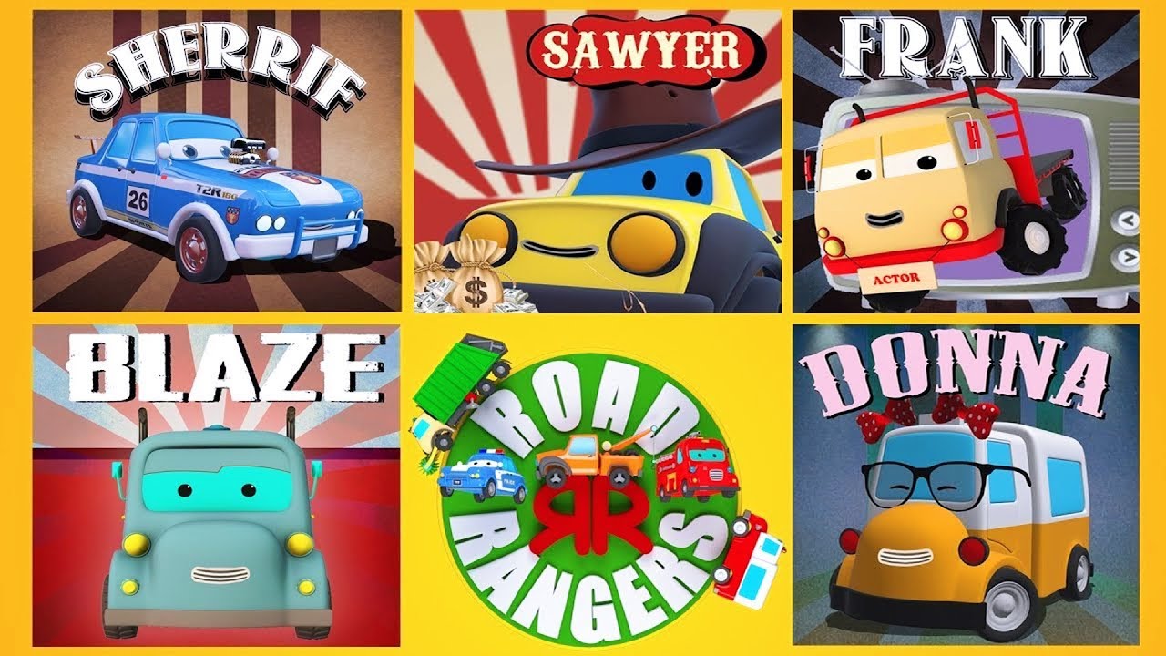 The Origin of Road Rangers Car Cartoons for Children Kids Channel kids videos YouTube
