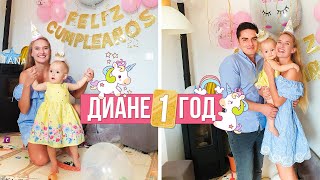 Первый День Рождения Дианы // 1 годик 🥳🎉 NastinDay Vlog #54