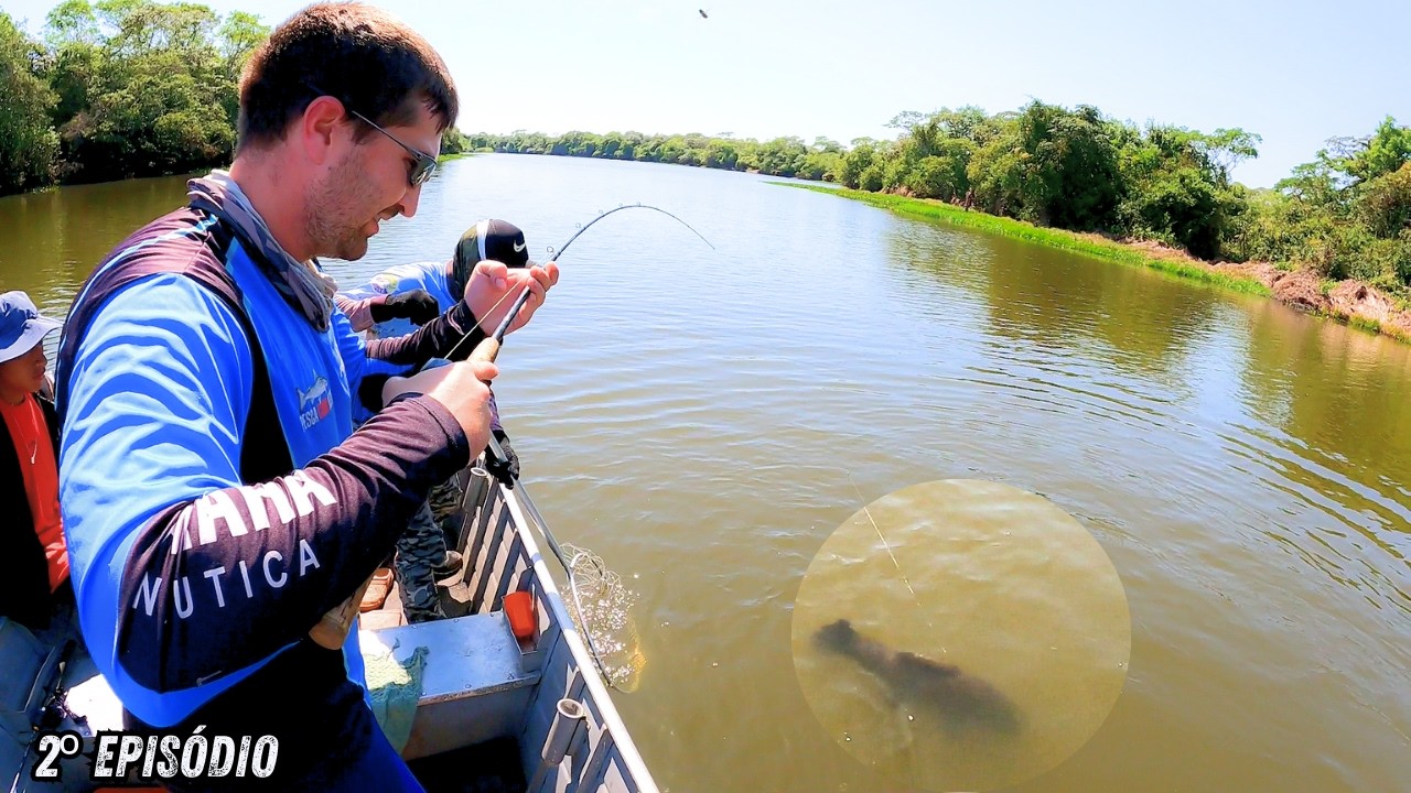 PESCAMOS TRAIRÃO GIGANTE, TUCUNARÉ E CACHARA EM ALDEIA DO XINGU!