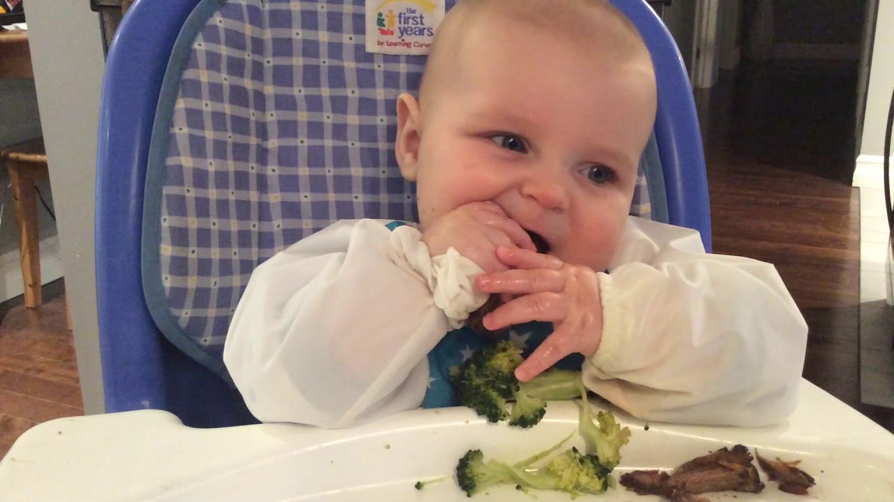 Dme Steak Et Brocoli A 6 Mois Youtube