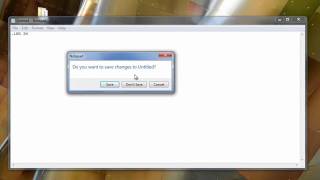 How to make clock in notepad