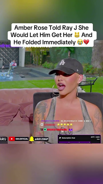 Amber Rose Told Ray J He Could Get Her 😺… and He Folded! 💀😂