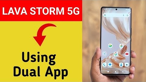 Lava storm 5G me dual app kaise lagaye, how to set app lock in Lava storm 5G
