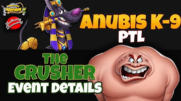 Anubis k-9 PTL & The Crusher Event Details - Looney Tunes World of Mayhem