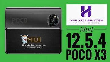 MIUI XTRV Hellas 12.5.4 Poco X3 27.11.21 build with New Features