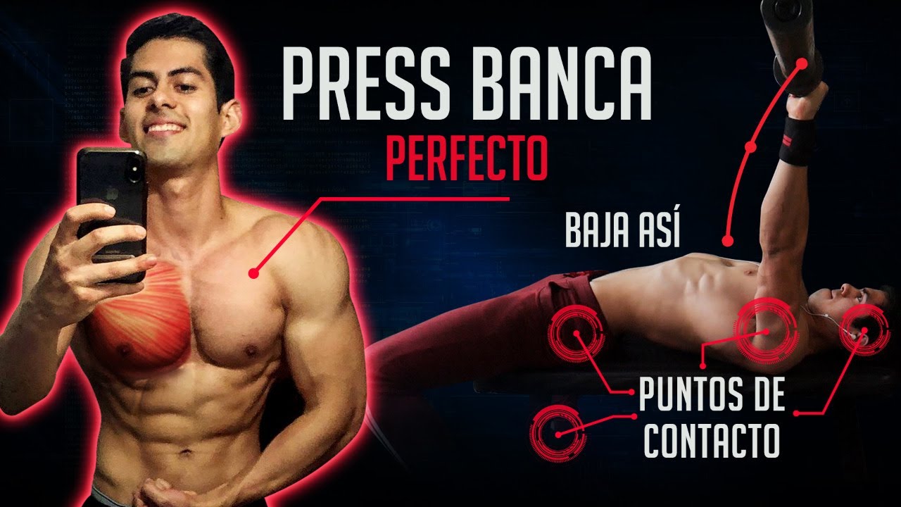 DESARROLLA TUS PECTORALES CON EL PRESS BANCA PERFECTO / TÉCNICA DE LOS  EJERCICIOS 