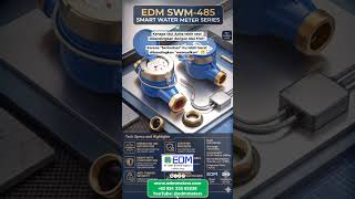 EDM Water Meter Analog Modbus Iotsystem #edm #edmmeters #arsybamunsejahtera #watermeteranalog #iots