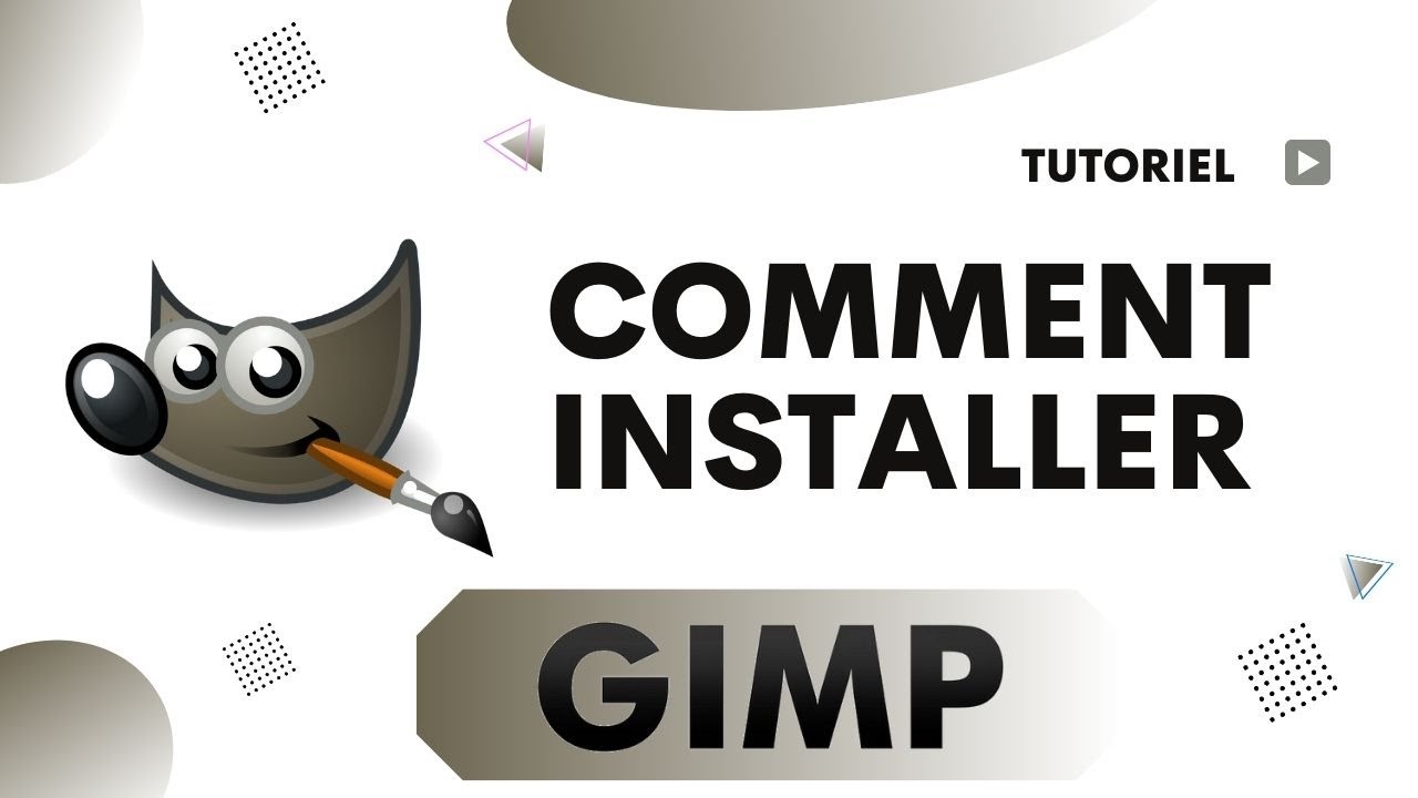 Comment installer gimp sur pc - YouTube