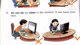 Std 2 Manners in Computer lab