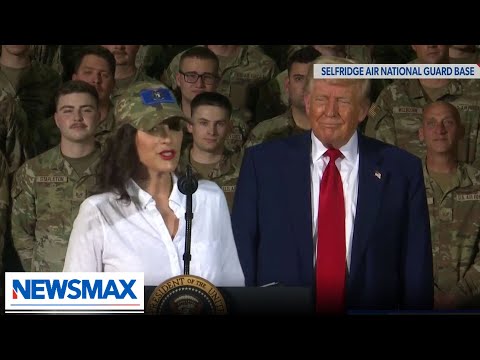 "Enlistment numbers for every branch of the Armed Forces has surged." 

President Donald Trump speak...