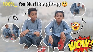 Hussainasims Amazing And So Funny Bottle Slip Challenge 100% Sure You Must Laughing