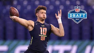 Patrick Mahomes 2017 Combine Workout