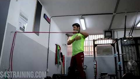 Rot. ext. hombro con abducción hombro elástico/ polea| Sweat4Success