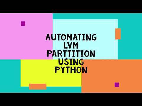 Automating LVM Partition Using Python