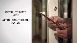 Installing Exterior Keyed Locks on Frenchwood Hinged Inswing Patio Doors | Andersen Windows