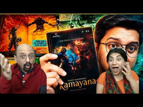 This RAMAYANA Movie Official Comic just got me MORE Hyped!