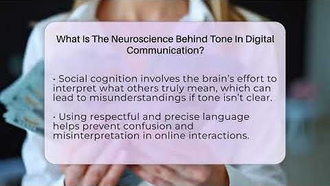 What Is The Neuroscience Behind Tone In Digital Communication? - Everyday-Networking