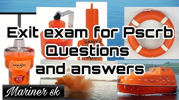 #Exitexam #Pscrb #question and answers