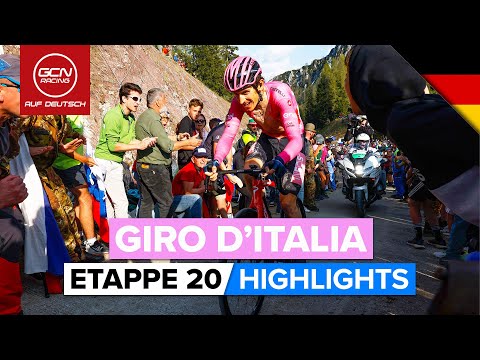 Video: Giro d'Italia Königsetappe wegen schlechten Wetters verkürzt
