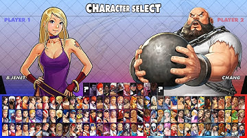 Capcom vs SNK Evolution Rev 2 - B.Jenet VS Chang Koehan - Gameplay