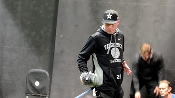 Vanderbilt Baseball Pitching Drill #5:  Core Velocity Belt Ground Force Stabilizers